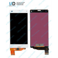 Дисплей для Sony D5803 (Z3 Compact) в сборе с тачскрином (белый) Оригинал
