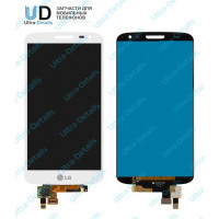 Дисплей для LG D618 (G2 mini) в сборе с тачскрином (белый) (матрица оригинал)