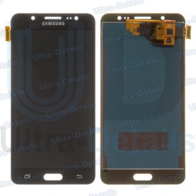 Дисплей для Samsung J510F (J5 2016) в сборе с тачскрином черный (OLED)