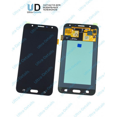 Дисплей для Samsung J701F (J7 Neo) в сборе с тачскрином черный (H-TFT) с регулируемой подсветкой