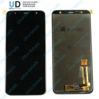 Дисплей для Samsung J415F (J4 plus 2018)/J610F в сборе с тачскрином черный Incell-TFT