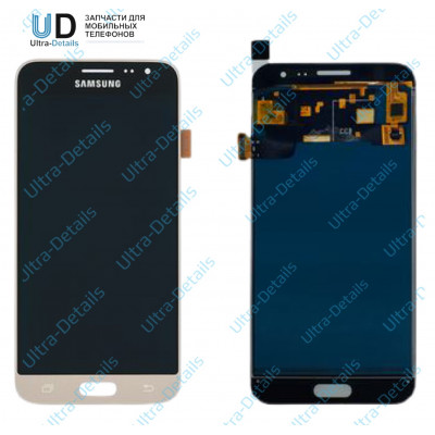 Дисплей для Samsung J320F (J3 2016) в сборе с тачскрином золотой Incell-TFT