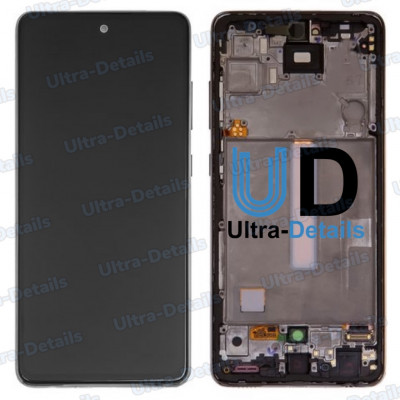 Дисплей для Samsung A525F/A526F (A52) в сборе с тачскрином и рамкой (черный) Оригинал Дисплей для Samsung A525F/A526F (A52) в сборе с тачскрином и рамкой (черный) Оригинал