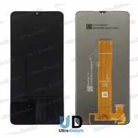 Дисплей для Samsung A022G/M127F (A02/M12)/A125F (A12) в сборе с тачскрином (черный) Оригинал