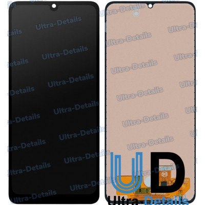 Дисплей для Samsung A225F (A22) 4G в сборе с тачскрином  (черный) Incell