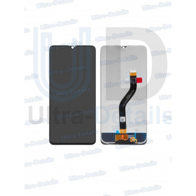 Дисплей для Samsung A207F (A20s) в сборе с тачскрином (черный) Переклеенный Оригинал