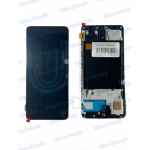 Дисплей для Samsung A515F (A51) в сборе с тачскрином и рамкой (черный) Oled Full Size