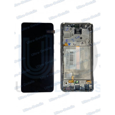 Дисплей для Samsung A525F (A52) в сборе с тачскрином и рамкой (белый) Oled Дисплей для Samsung A525F (A52) в сборе с тачскрином и рамкой (белый) Oled