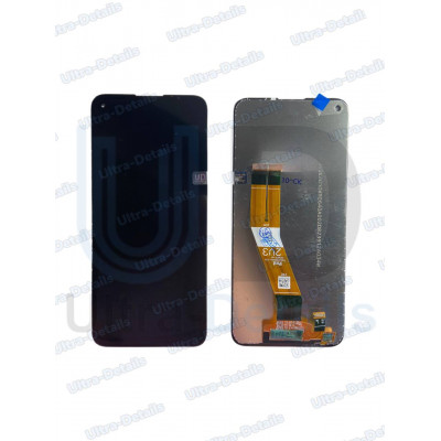 Дисплей для Samsung A115F/M115F (A11/M11) в сборе с тачскрином (черный) Переклеенный Оригинал