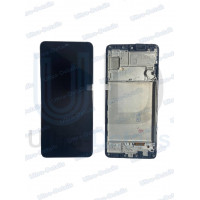 Дисплей для Samsung A225F (A22) 4G в сборе с тачскрином и рамкой (черный) Oled Дисплей для Samsung A225F (A22) 4G в сборе с тачскрином и рамкой (черный) Oled