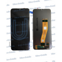Дисплей для Samsung A037F (A03s)/ A035F (A03)/ A025F (A02s) в сборе с тачскрином черный Оригинал