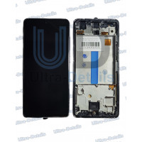Дисплей для Samsung A525F (A52) в сборе с тачскрином (черный) с рамкой small Oled Дисплей для Samsung A525F (A52) в сборе с тачскрином (черный) с рамкой small Oled