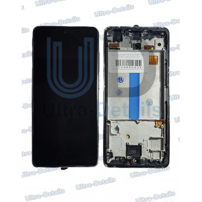 Дисплей для Samsung A525F (A52) в сборе с тачскрином (черный) с рамкой small Oled Дисплей для Samsung A525F (A52) в сборе с тачскрином (черный) с рамкой small Oled