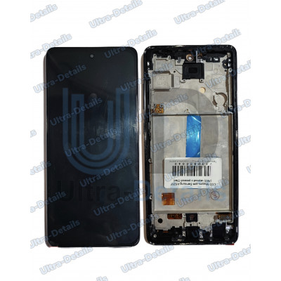 Дисплей для Samsung A52/A52 5G/A52s 5G (A525F/A526B/A528B) в сборе с тачскрином и рамкой (черный) Oled Дисплей для Samsung A52/A52 5G/A52s 5G (A525F/A526B/A528B) в сборе с тачскрином и рамкой (черный) Oled
