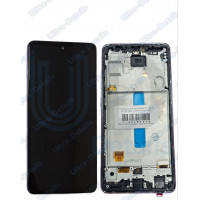 Дисплей для Samsung A525F (A52) в сборе с тачскрином и рамкой (фиолетовый) Small Oled Дисплей для Samsung A525F (A52) в сборе с тачскрином и рамкой (фиолетовый) Small Oled