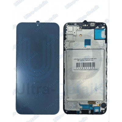Дисплей для Samsung A155F (A15 4G) в сборе с тачскрином (черный) с рамкой Oled