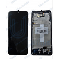 Дисплей для Samsung A33 5G (A336B) в сборе с тачскрином и рамкой (черный) Oled Дисплей для Samsung A33 5G (A336B) в сборе с тачскрином и рамкой (черный) Oled
