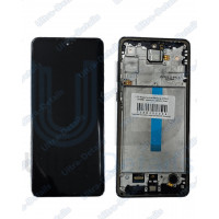 Дисплей для Samsung A73 5G (A736B) в сборе с тачскрином и рамкой (черный) Oled Дисплей для Samsung A73 5G (A736B) в сборе с тачскрином и рамкой (черный) Oled