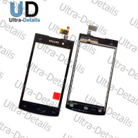 Тачскрин для Philips S308 черный Тачскрин для Philips S308 черный
