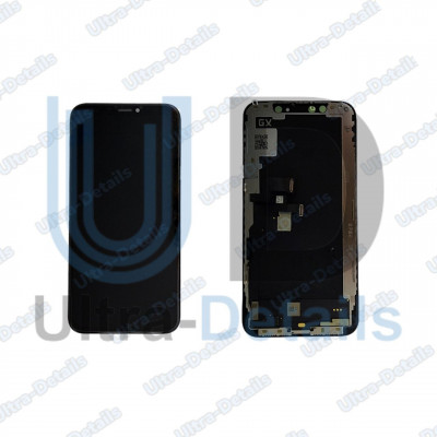 Дисплей для iPhone XS (Hard oled/GX) в сборе с тачскрином черный