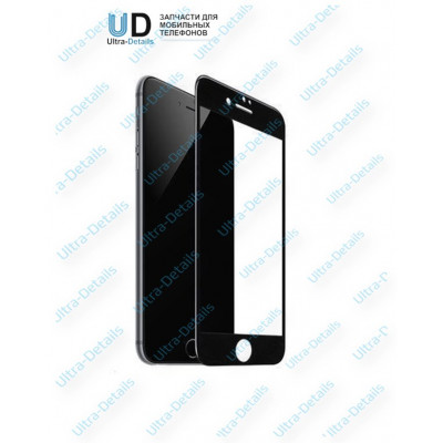 Защитное стекло iPhone 6/6S черное (0,15мм/ультратонкое)