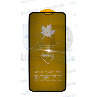 Защитное стекло Антишпион iPhone X/XS/11 Pro (черный) (Полное покрытие) Защитное стекло Антишпион iPhone X/XS/11 Pro (черный) (Полное покрытие)