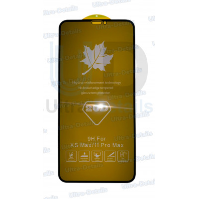 Защитное стекло Антишпион iPhone XS Max/11Pro Max (черный) (Полное покрытие) Защитное стекло Антишпион iPhone XS Max/11Pro Max (черный) (Полное покрытие)