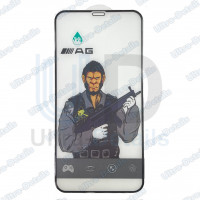 Защитное стекло для iPhone XR/11 полное покрытие (черный) AG матовый Защитное стекло для iPhone XR/11 полное покрытие (черный) AG матовый