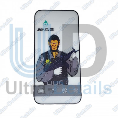 Защитное стекло для iPhone 13 Pro Max/14 Plus полное покрытие (черный) AG матовый Защитное стекло для iPhone 13 Pro Max/14 Plus полное покрытие (черный) AG матовый
