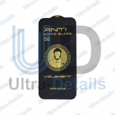 Защитное стекло для iPhone 15 Plus полное покрытие (черный) OG Защитное стекло для iPhone 15 Plus полное покрытие (черный) OG
