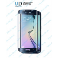 Защитное стекло 3D Samsung G925F (S6 Edge) полное покрытие синий Защитное стекло 3D Samsung G925F (S6 Edge) полное покрытие синий
