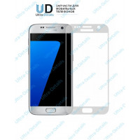 Защитное стекло 3D Samsung G930F (S7) полное покрытие серебро Защитное стекло 3D Samsung G930F (S7) полное покрытие серебро