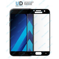 Защитное стекло 5D Samsung A320F (A3 2017) (черный)
