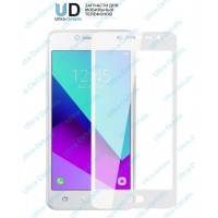 Защитное стекло 3D Samsung J250F (J2 2018) белый