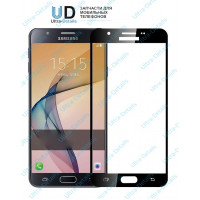 Защитное стекло 5D Samsung G610 (J7 Prime) (плоское) черный Защитное стекло 5D Samsung G610 (J7 Prime) (плоское) черный
