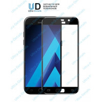 Защитное стекло Samsung A520F (A5 2017) (плоское) черный Защитное стекло Samsung A520F (A5 2017) (плоское) черный
