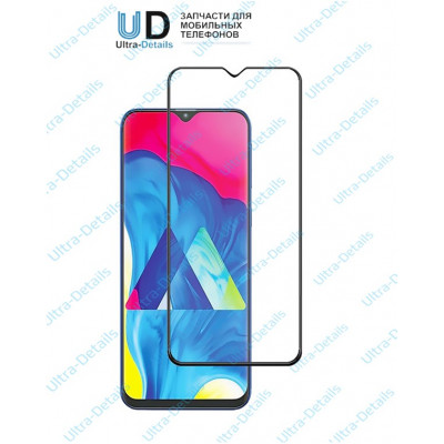 Защитное стекло 9D Samsung Galaxy M10 черный
