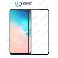 Защитное стекло Samsung Galaxy S10+ (G975F) (Полное покрытие) черный