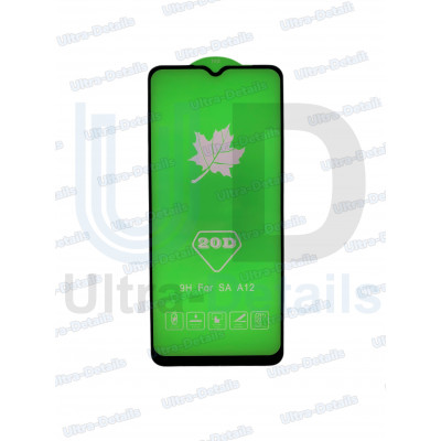 Защитное стекло Samsung A12 (A125F) A02s/A02/A03S/M12 (Полное покрытие) черный