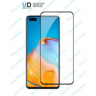Защитное стекло для Huawei P40 (Полное покрытие) черный