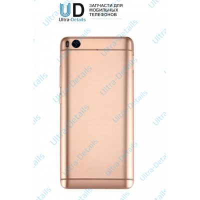 Задняя крышка Xiaomi Mi 5s со стеклом камеры (золотой)