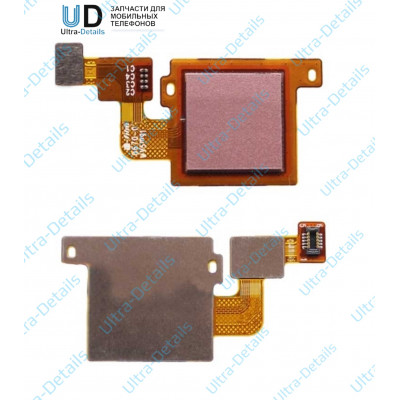 Шлейф кнопки Home Xiaomi Mi 5x/Mi A1  (MDG2) (розовый)