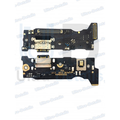 Шлейф Xiaomi Redmi Note 10 Pro (M2101K6G) плата системный разъем/разъем гарнитуры/микрофон