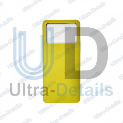 Задняя крышка для Xiaomi Poco M4 Pro 4G  (2201117PG) желтый