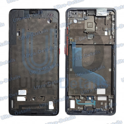 Рамка дисплея для Xiaomi Mi 9T черный Оригинал