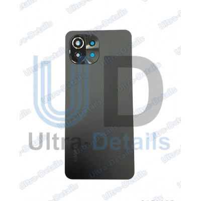 Задняя крышка для Xiaomi Mi 11 Lite /11 Lite 5G NE (M2101K9AG/2109119DG) со стеклом камеры (черный) Премиум Задняя крышка для Xiaomi Mi 11 Lite /11 Lite 5G NE (M2101K9AG/2109119DG) со стеклом камеры (черный) Премиум