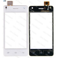 Тачскрин для Fly IQ4512 (Quad Evo Chic 4) (белый) Тачскрин для Fly IQ4512 (Quad Evo Chic 4) (белый)
