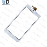 Тачскрин для Fly IQ4601 Quad (белый) Тачскрин для Fly IQ4601 Quad (белый)