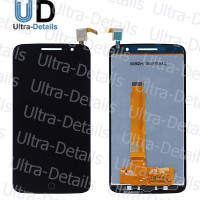 Дисплей для Alcatel OT-7044X/OT-7044Y (Pop 2 Premium) в сборе с тачскрином черный Дисплей для Alcatel OT-7044X/OT-7044Y (Pop 2 Premium) в сборе с тачскрином черный