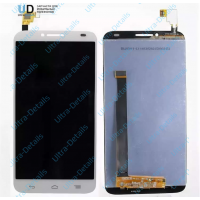 Дисплей для Alcatel OT-6037Y/6037K (Idol 2) в сборе с тачскрином (белый)